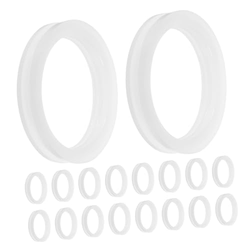 ANDRESLAD 72pcs Silicone Sealing for Solar Collector Gaskets for Water Heaters Leak Prevention Fixture Parts for Efficient Plumbing Repair