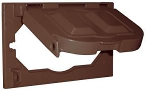 Sigma Horizontal Cover 4.62 " X 2.83 " Bronze 1 Gang