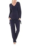MODERN: Das Homewear-Set besticht durch ein zeitlos-elegantes Design. Das perfekte Outfit zum Wohlfühlen während Schwangerschaft, Wochenbett und Stillzeit.