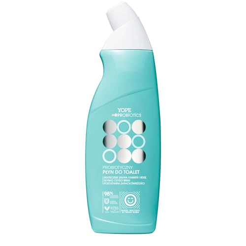 YOPE Limpiador de inodoros probiótico | Elimina eficazmente las incrustaciones y el óxido | Deja un aroma fresco Fórmula concentrada | Eficiente | Para uso diario | 98% Ingredientes naturales | 750ml