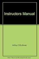 Instructors Manual 0130189847 Book Cover