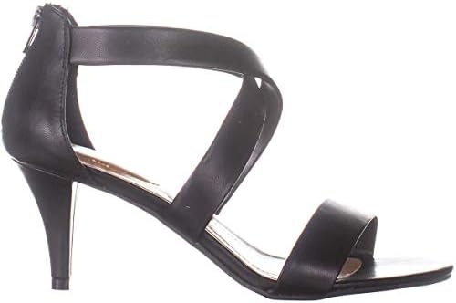 Style & Co. Womens Paysonn Criss-Cross Front Kitten Heels Black 7.5 Medium (B,M) | Image 3