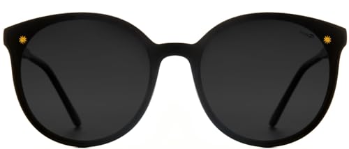 NYS Collection Polarized: Women’s Oversized Round Sunglasses, Stylish, Lightweight, Comfortable, Durable, 100% UV Protection
