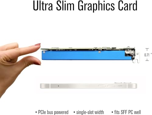 Image of GTX 1650 4GB Low Profile Graphics Card | DP & HDMI,GDDR5 128-Bit,PCIe 3.0 x16,DirectX 12 OpenGL 4.6,HDCP 2.2