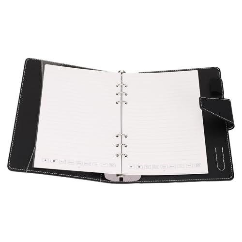 Ensemble de cahier à stylo numérique haut de gamme en aluminium et PU pour les professionnels - 4