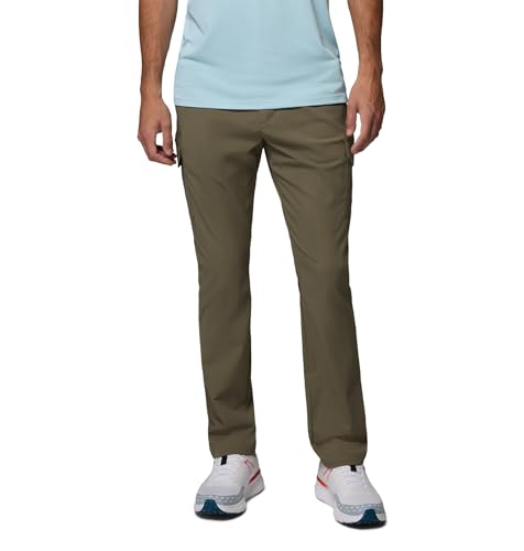Columbia Men's Tech Trail Utility Pant Stone Green 34 x 30