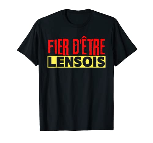 Supporter fier d'être Lensois - Maillot football Lens foot T-Shirt