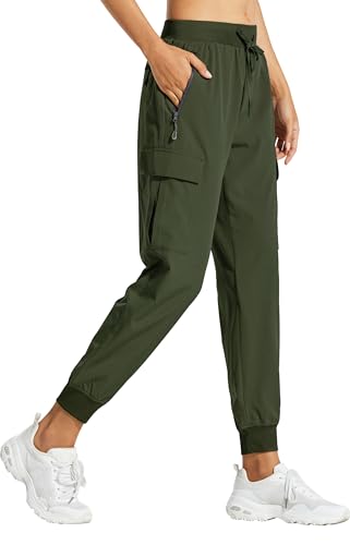 Image of Libin Women's Hiking Cargo Pants Quick Dry Joggers Petitle /Regular /Tall