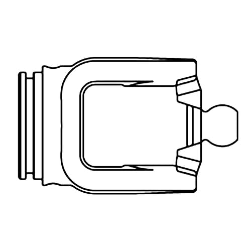 Outer Profile Yoke - 80° CV fits New Holland 415 411 412 8905828 9805828 fits Vermeer 554XL 555XL 604XL 605XL 507534007 W341587 35.14.10