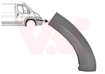 VAN WEZEL 1651522 Élargisseur d'aile Avant Droite