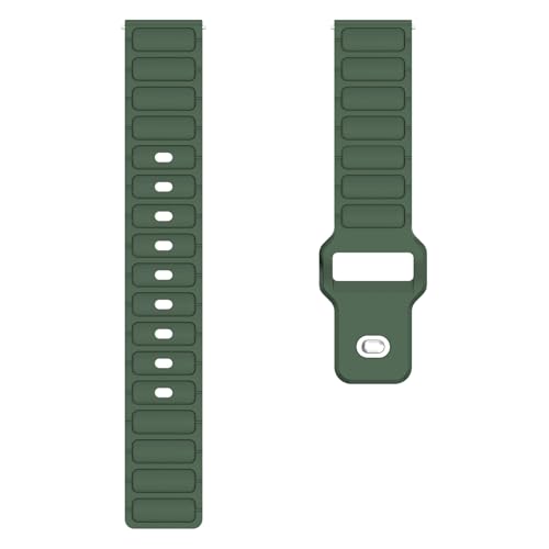Image of ACM Watch Strap 22mm for Universal 22mm Size Replacement Strap Smartwatch | Silicone Belt Sports Button Closure Band