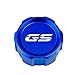 Produktbild Bremsflüssigkeitsdeckel Motorrad Motorrad Hinten Brems Flüssigkeit Reservoir Öl Kappe Für BM&W Für R 1200 1100 1150 GS R1250 Für R1250GS Für Abenteuer HP R NineT R1200 GSA 2007-2013 (Color : M Blue-G