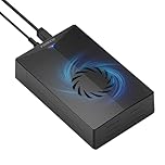 FIDECO Hard Drive Enclosure, USB 3.0 to SATA Hard Drive Docking Station with Cooling Fan, HDD Enclosure for 2.5 or 3.5 inch SATA hard drive, Support UASP, Ultimate Heat Dissipation