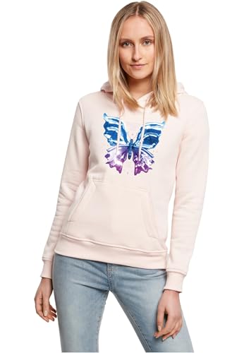 Miss Tee Sudadera con Capucha para Mujer, Rosa., L