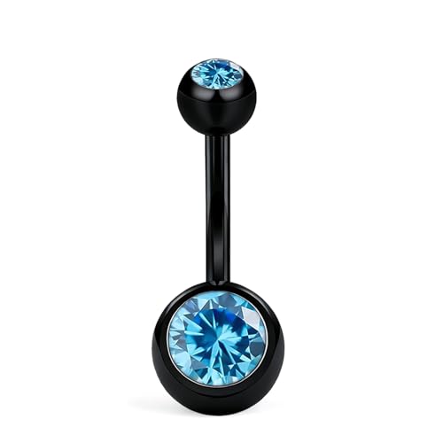 XUU ASTM F136 Titanium Belly Button Rings 14G 10mm by XUU - Used condition - Image 3