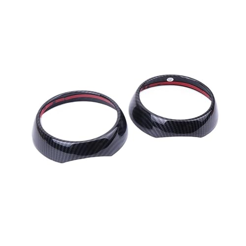 Autocollant décoratif grille aération voiture pour Mini Cooper One S F56 carbone