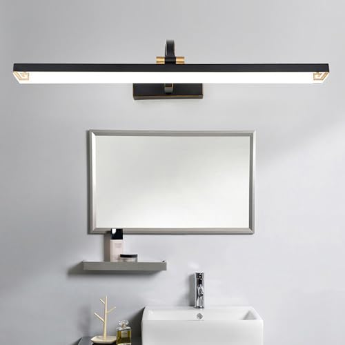Lámpara de pared interior lujo minimalista negro y oro acrílico