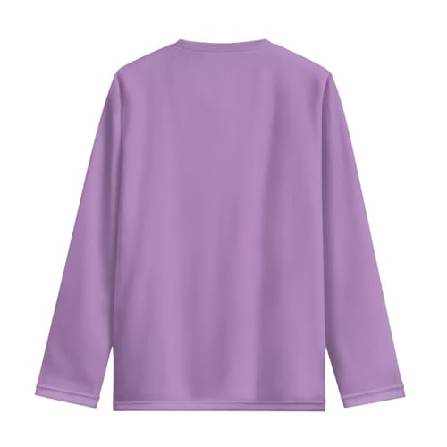 Image of Girls Long Sleeve T Shirt Cute Cartoon Crewneck Shirt for Kids 3-16Y Fall Winter Clothes