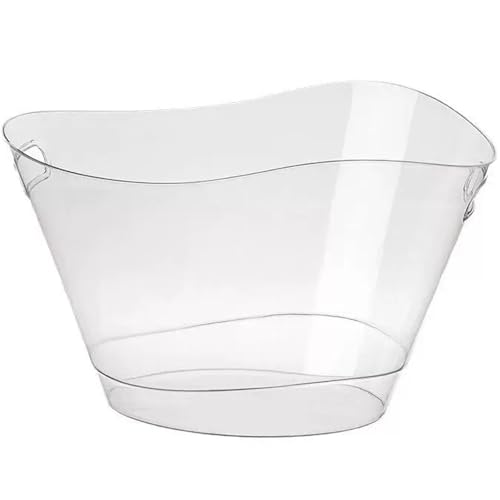 Cubitera de 12L, Cubiteras para Botellas, Enfriador de Botellas de Vino, Champanera para Hielo para Fiestas, Ice Bucket para Cócteles