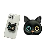 Phone Grip Holder Cellphone Ring Holder Phone Holder for Hand Cell Phone Finger Holder with Suction Cup for Shooting Video Selfie Play Games and More