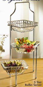 Alexandria 3-Tier Buffet Server