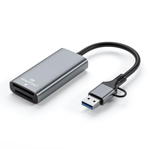 Lecteur de carte USB C adaptateur idéal pour vider vos photos en voyage