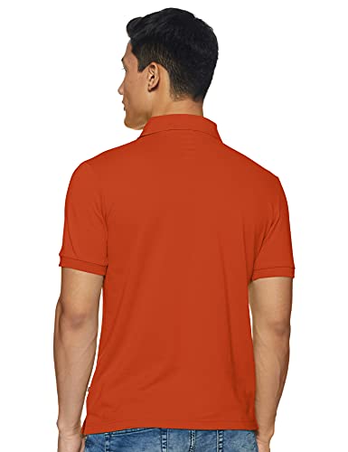 Image of Rupa Bumchums Men Super Combed Cotton Solid Half Sleeve Club Collar Polo Regular Fit T-Shirt with Chest Pocket
