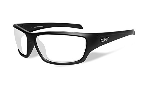 Hottest Sale DVX Rage - ANSI Z87.1 - Clear Lenses/Matte Black Frame (OSHA Compliant Safety Glasses)
