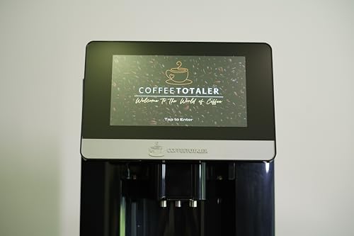 Image of Primero Coffee Maker | Advanced Bean to Cup coffee Machine with 11 Drink Options - Small and Compact Coffee Machine with Beans Grinder | Touchscreen Display Automatic Coffee Machine