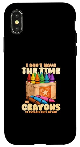 I Dont Have The Time More �N������ �X�}�z�P�[�X iPhone X/XS �p