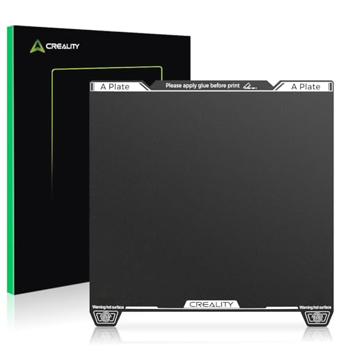 Creality K1 Max Epoxy Resin Build Plate, 315×310mm K2 Pro Spring Steel Bed Plate, Wear Resistance Flexible Print Platfor