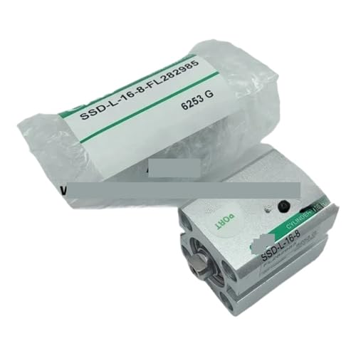 Cylindre pneumatique Ssd-l-16-8-fl282985 vérin compact double effet - 2