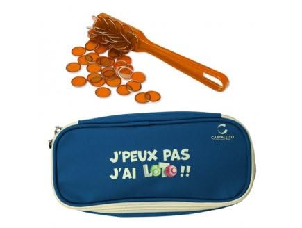 Kit Loto Bingo Trousse + Baton Magnetique + Pions Pas Cher