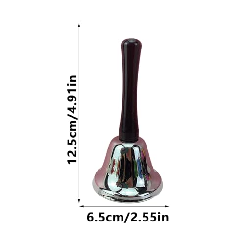 Sino de mão | Campainha tocando,Elegante super alto metal mão sinos serviço sino jantar mesa sino pa