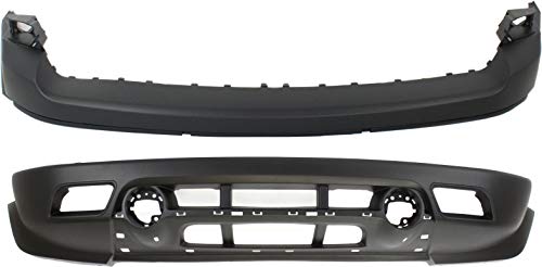 Garage-Pro Bumper Cover Compatible with 2011-2017 Jeep Patriot Front Upper and Lower