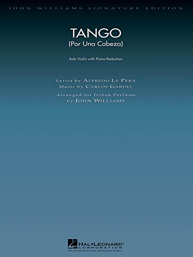 Tango Por Una Cabeza Sheet Music | Violin and Piano Solo Arrangement by John Williams Signature...