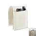 Produktbild UESDU Armlehnen Organizer, Sofa Armlehne Tasche Platzsparender Couch Organizer Lehne Rutschfest Sofa Aufbewahrungstasche für TV Fernbedienung Handy Brille (Beige)