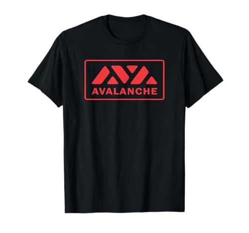 Avalanche Crypto AVAX Criptomoneda Camiseta