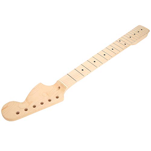 Cabeça Grande Maple Guitarra Elétrica Pescoço Substituição 22 Traste Maple Fingerboard Para Guitarra