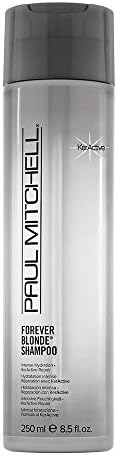 Paul Mitchell Forever Blonde Shampoo, Repairs + Deeply Hydrates, Ideal For Bleached + Lightened Hair