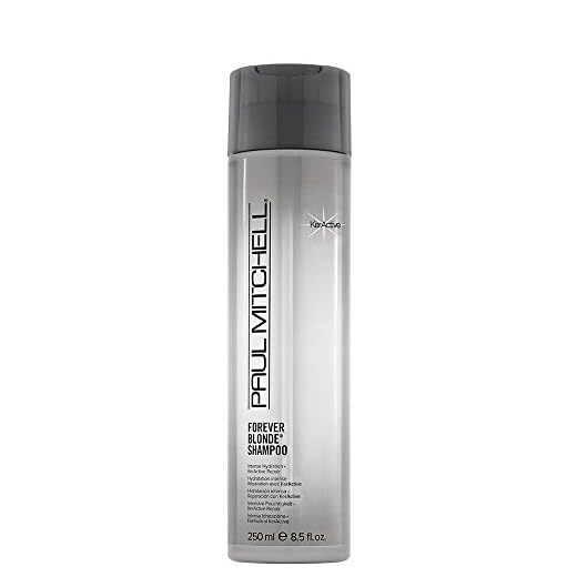 Paul Mitchell Forever Blonde Shampoo - Shampoo für blondes Haar ohne Sulfate, Hair-Care für aufgehelltes Haar und blonde Highlights, 250 ml