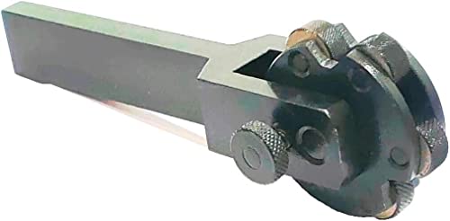 MachEl Knurling Tool with 6 Wheels – Multi Texture for Lathe Machine, Size 3/8" x 7/8" x 5-1/2" (9.2 mm x 20.5 mm x 125 mm)
