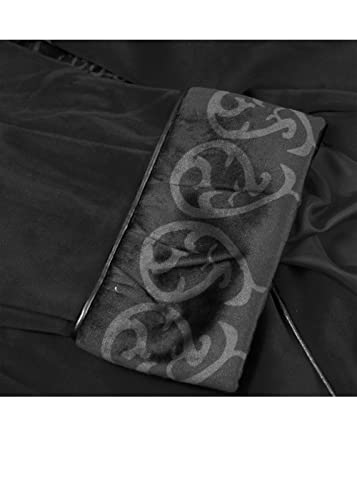 Chaqueta medieval steampunk hombre gótico retro para Halloween 6