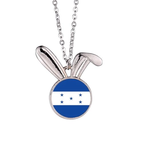 Collier drapeau Honduras Amecountry honorez vos racines avec ce bijou unique