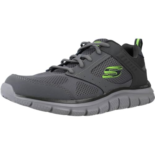 Skechers Herren Track - Syntac Sneakers,Sports Shoes, Grau, 40 EU – Ansicht 1