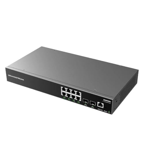 Image of Grandstream GWN7801 | 8-Port Gigabit Ethernet Layer 2+ Managed Network Switch