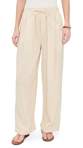 Free People Womens Chambers Laid Back Pull On Pants Summer Sand M