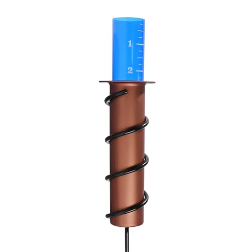 POJUZILE 7.8 Inch Large Rain Gauge Outdoor