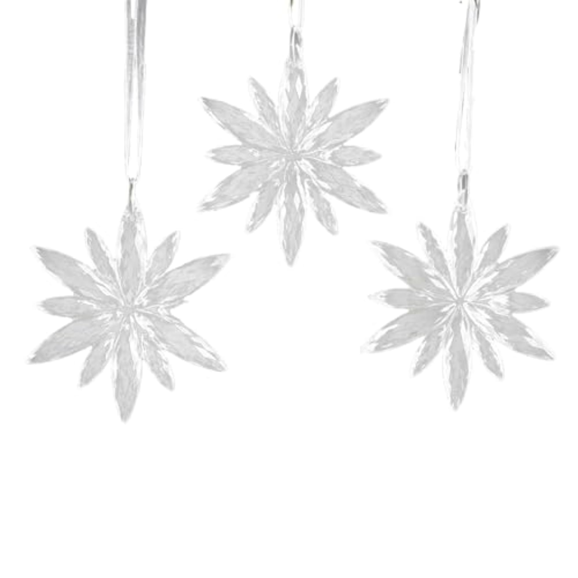 3X Christmas Tree Acrylic Pendant for New Year Decor