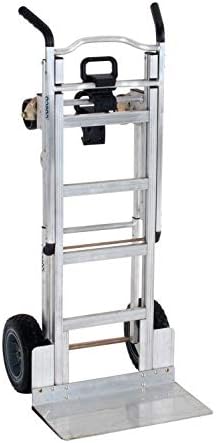 Cosco 3-in-1 Aluminum Hand Truck/Assisted Hand Truck/Cart w/ flat free wheels